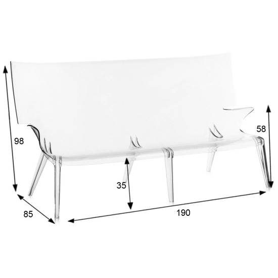 KARTELL DIVANO UNCLE JACK