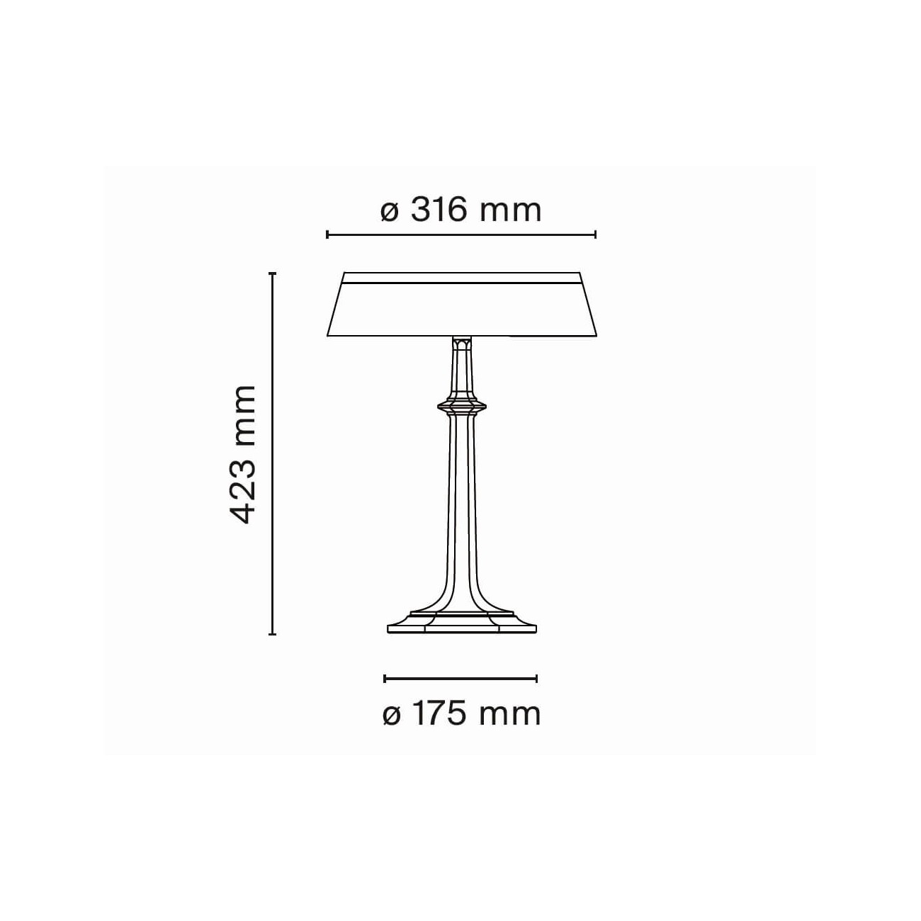 FLOS BON JOUR VERSAILLES CON CORONA