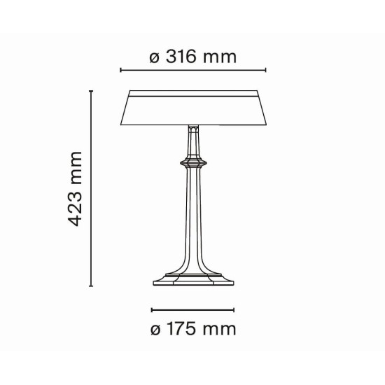 FLOS BON JOUR VERSAILLES CON CORONA