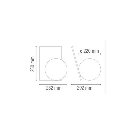 FLOS  EXTRA T LAMPADA DA TAVOLO