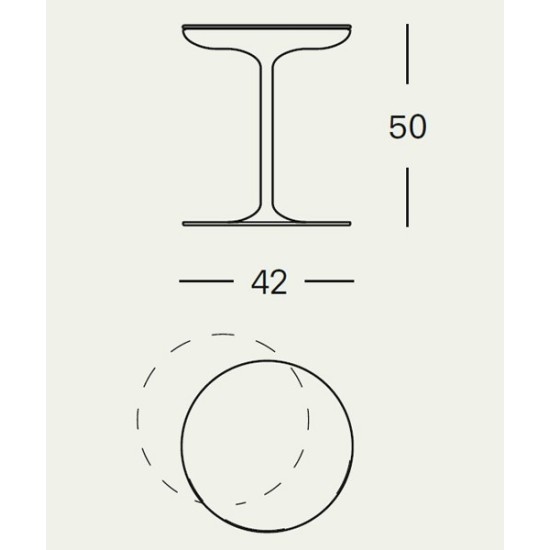 ZANOTTA TAVOLINO TOI