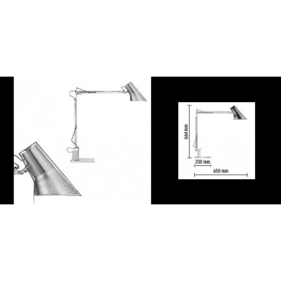 FLOS  KELVIN T  ALLUMINIO LUX