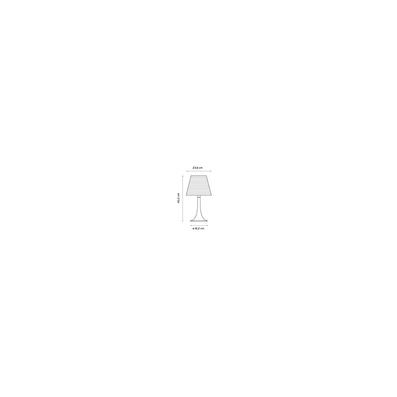 FLOS MISS KT LAMPADA DA TAVOLO LED
