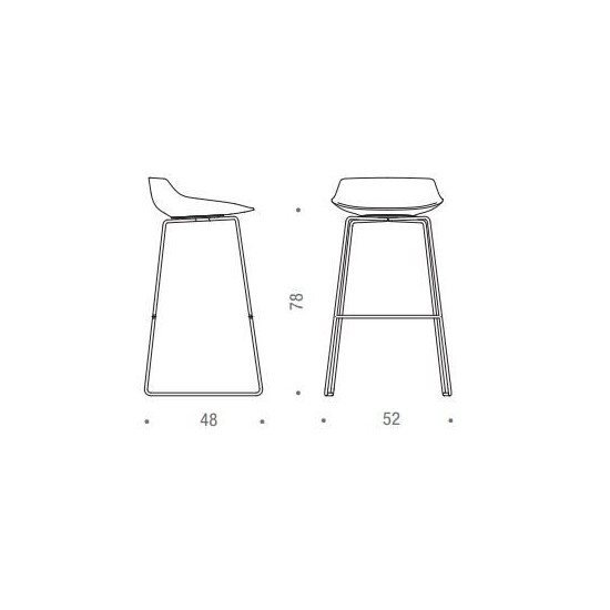 MDF SGABELLO STOOL
