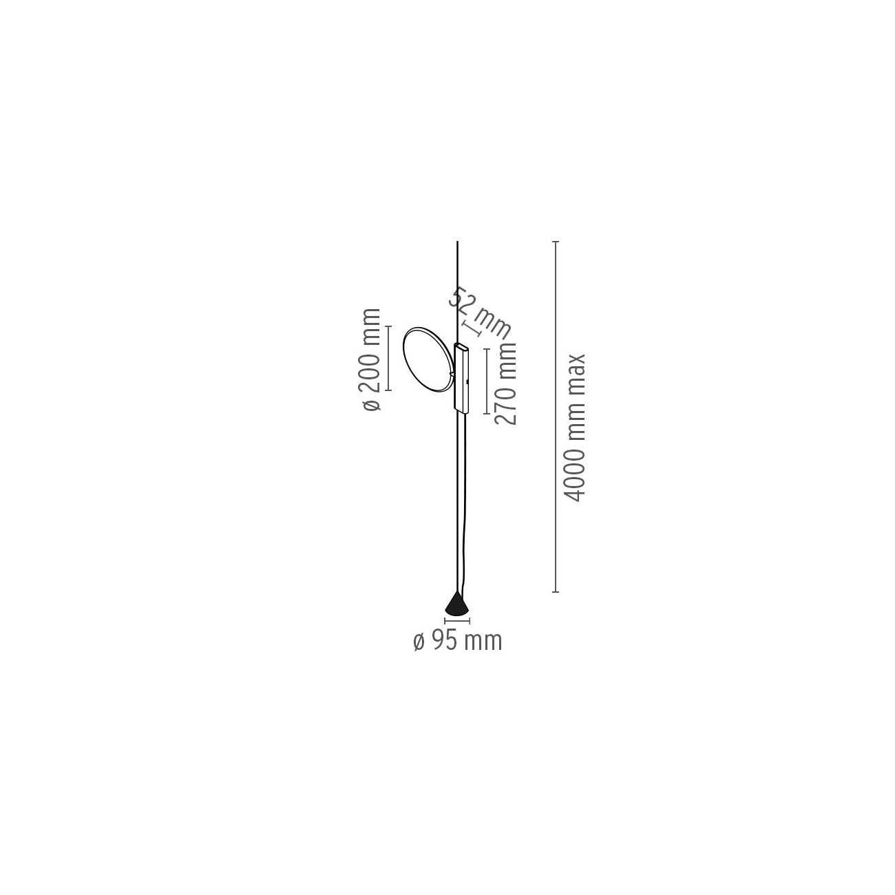 FLOS OK  LAMPADA SOSPENSIONE