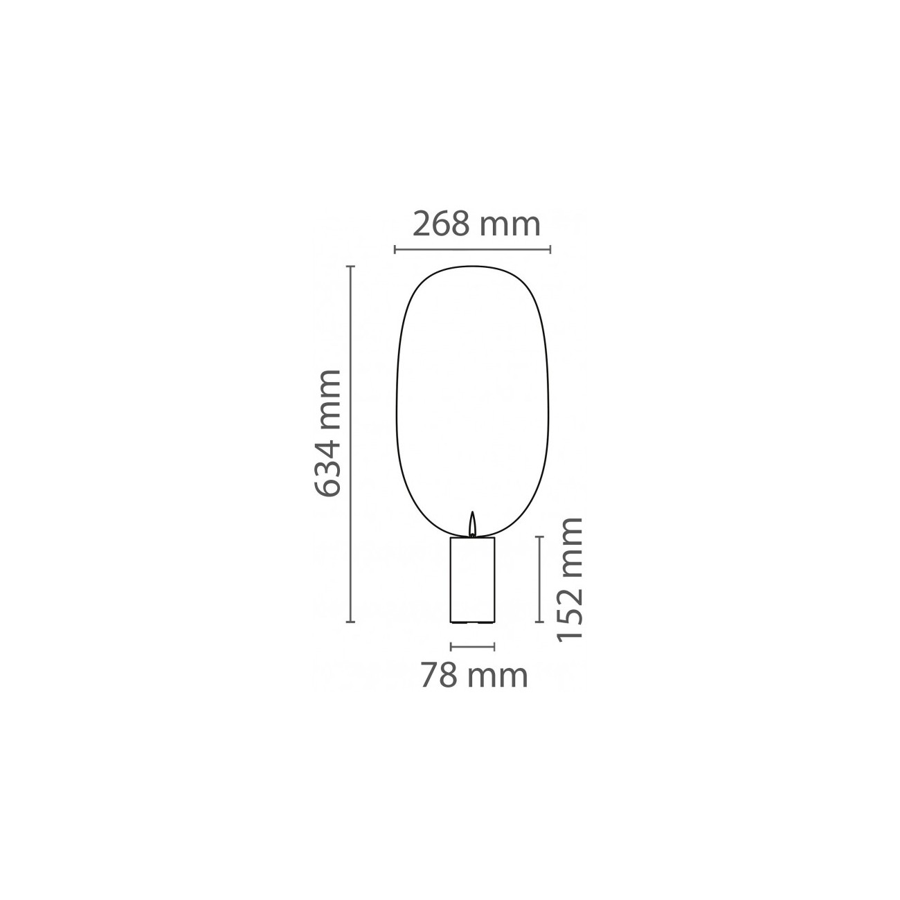 FLOS  SERENA  DA TAVOLO