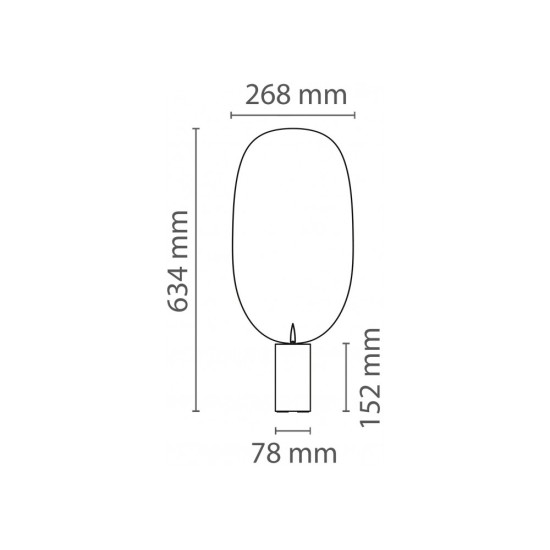 FLOS  SERENA  DA TAVOLO