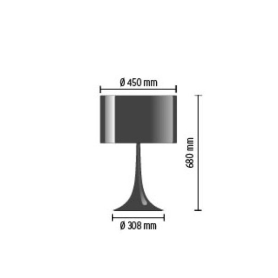 FLOS  SPUN LIGHT T2  TAVOLO