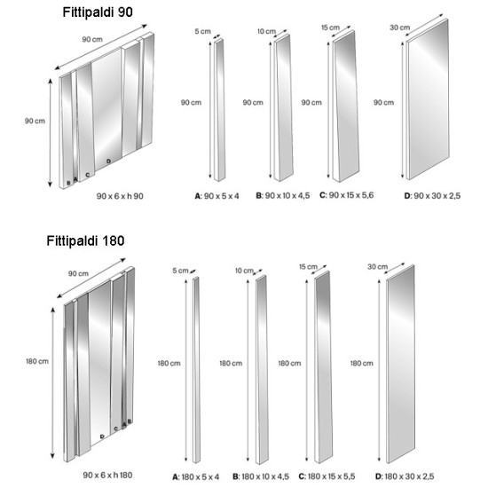 TONELLI SPECCHIO FITTIPALDI