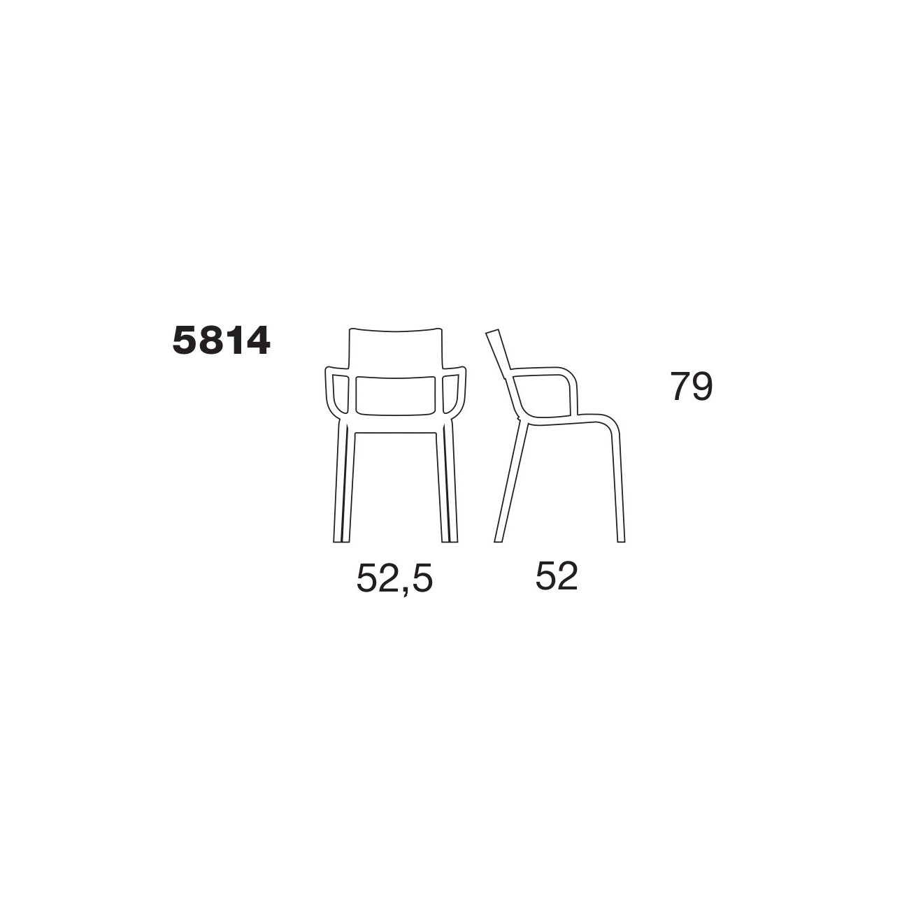 KARTELL SEDIA GENERIC A