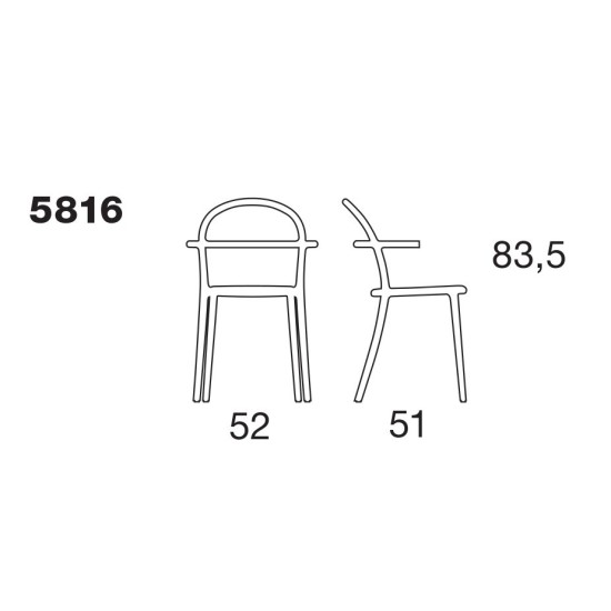 KARTELL SEDIA GENERIC C