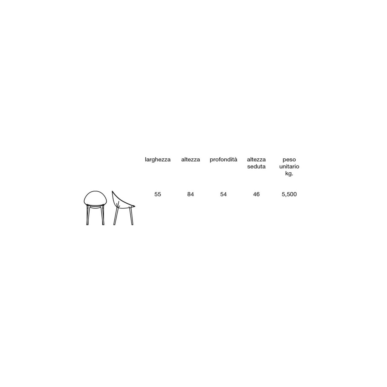 KARTELL SEDIA MR. SUPER IMPOSSIBLE