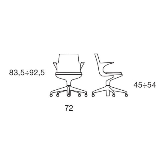 KARTELL SEDIA SPOON CHAIR