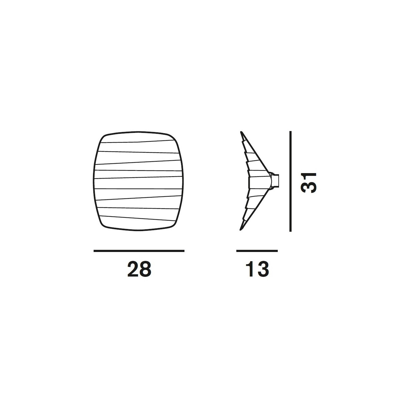 FOSCARINI LAMPADA SOSPENSIONE FLIP