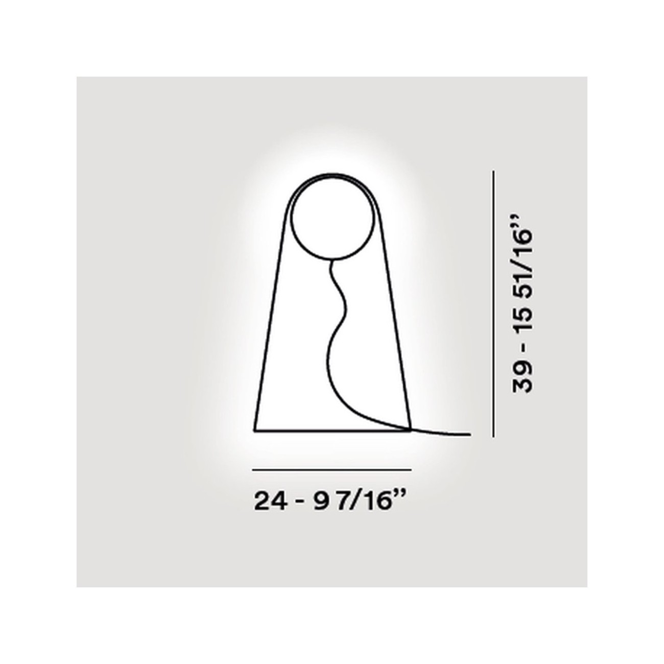 FOSCARINI LAMPADA DA TAVOLO SATELLIGHT