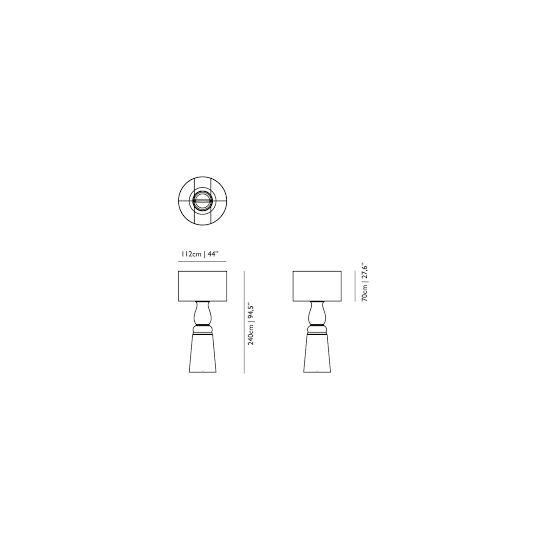 MOOOI LAMPADA DA TERRA FAROOO