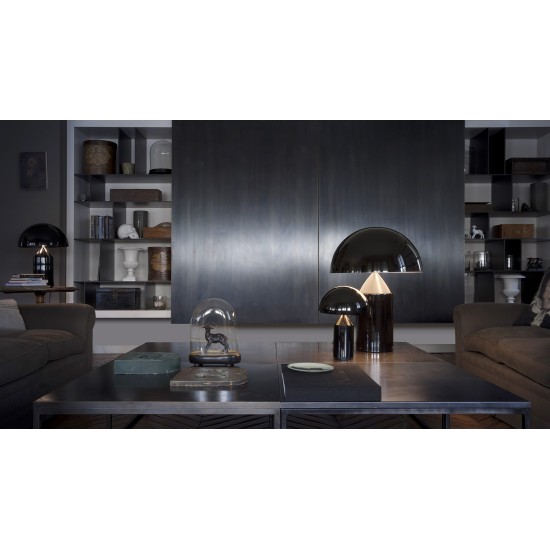 OLUCE ATOLLO LAMPADA PICCOLA DA TAVOLO IN METALLO