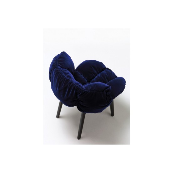 EDRA POLTRONCINA BLU VELVET