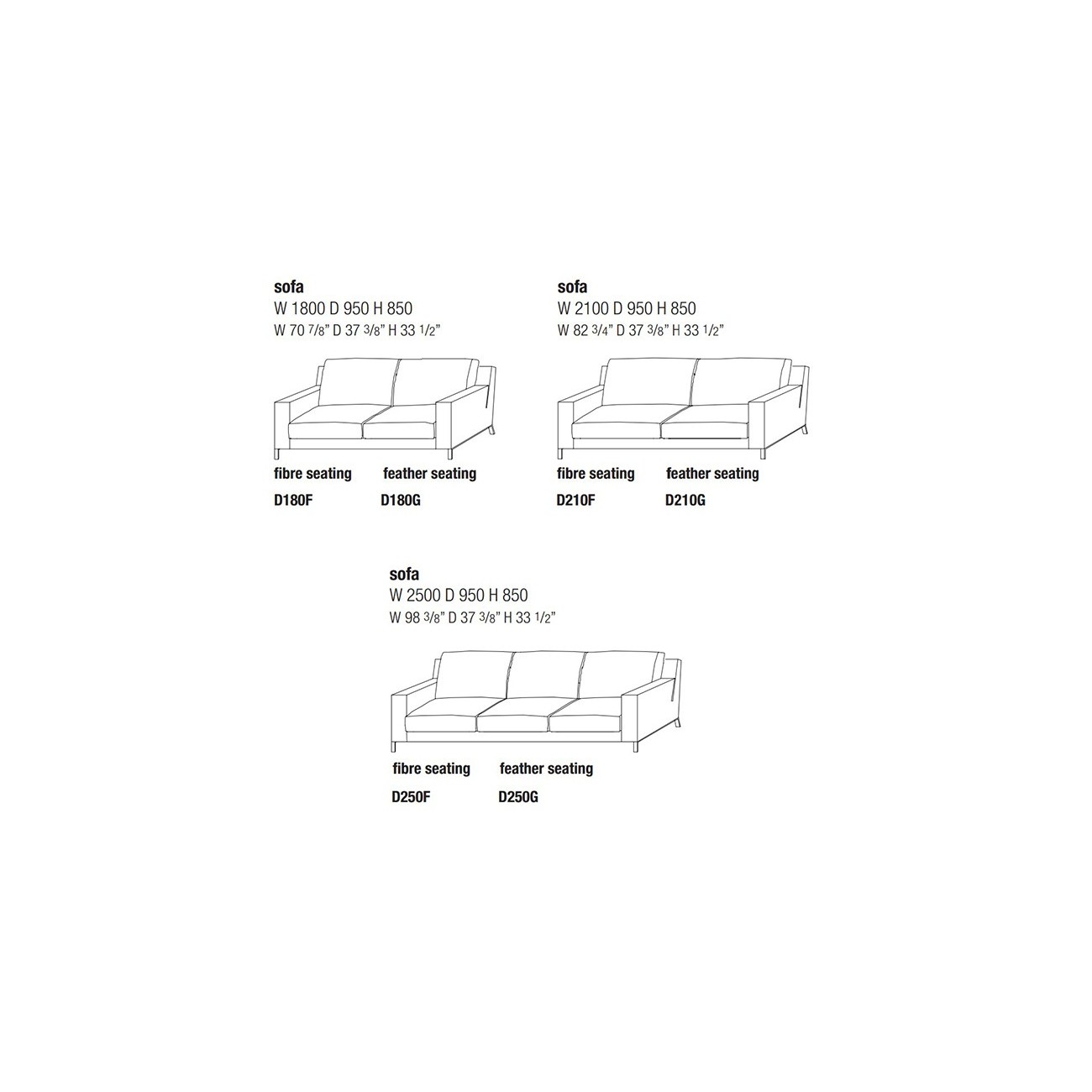 MOLTENI & C. LIDO DIVANO