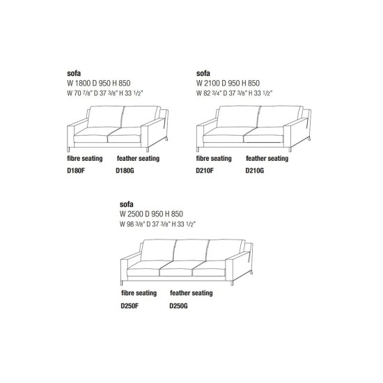 MOLTENI & C. LIDO DIVANO