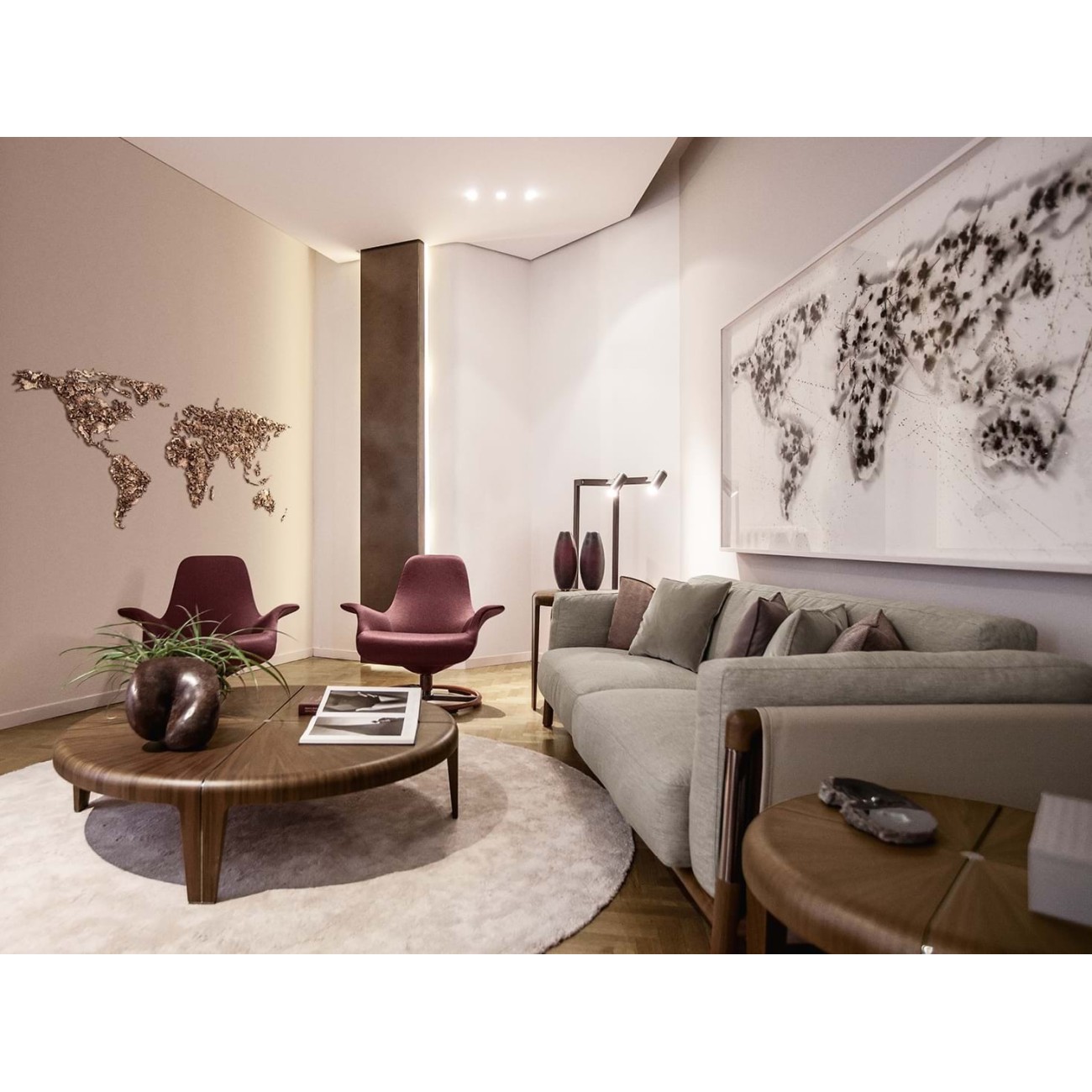 GIORGETTI ROUND TAVOLINO