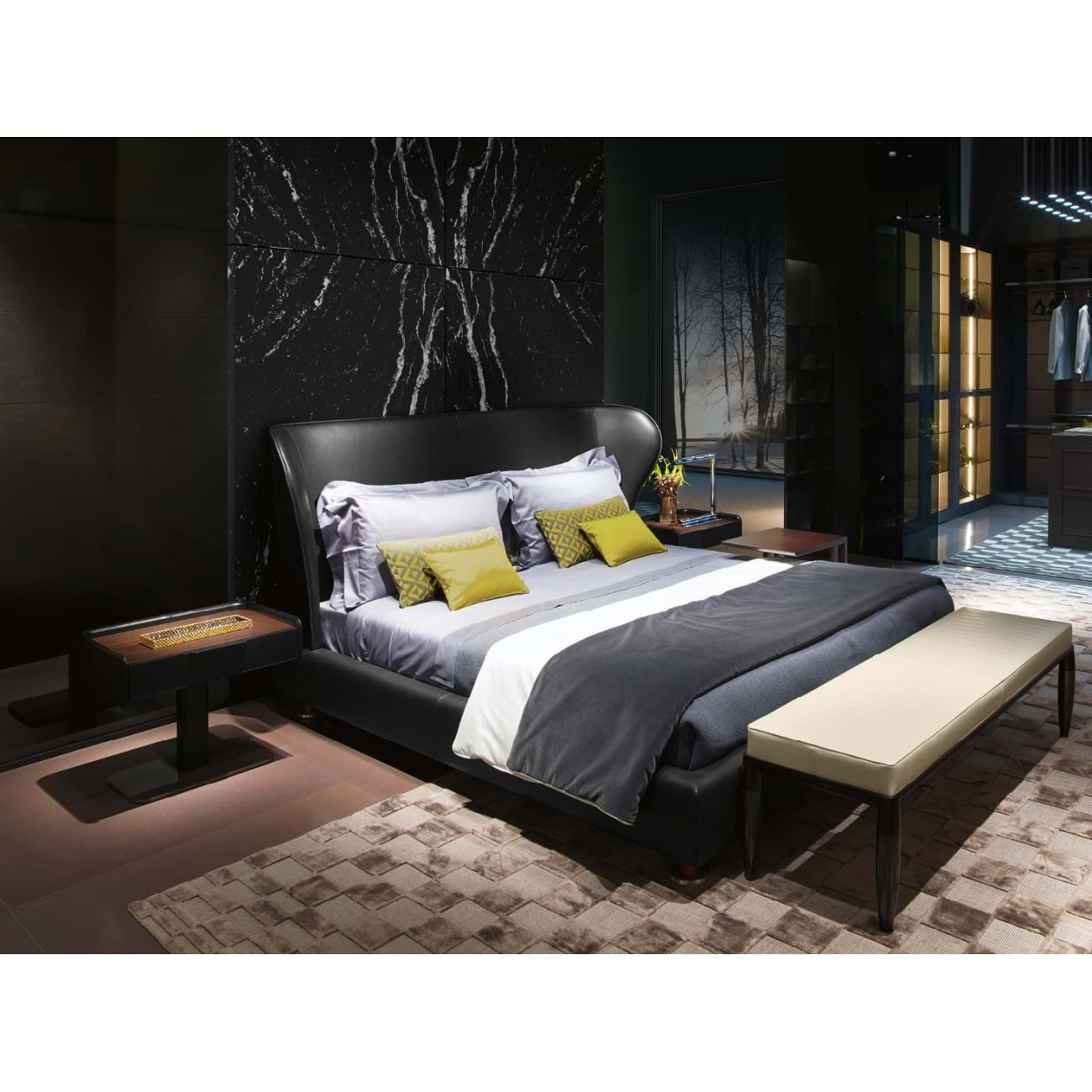 GIORGETTI CORIUM COMODINO