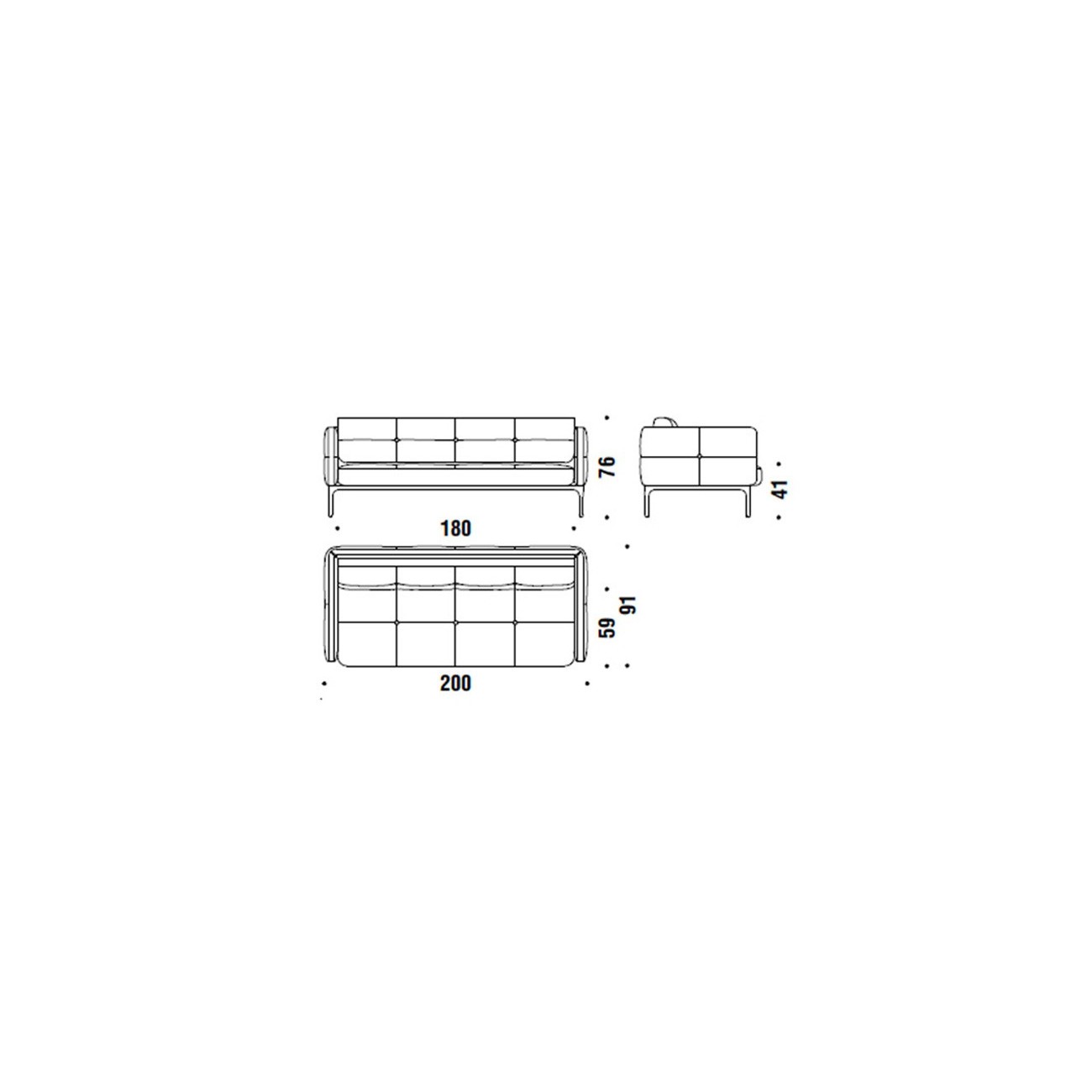 MOROSO GENTRY DIVANO