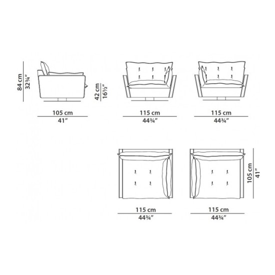 BAXTER SORRENTO POLTRONA