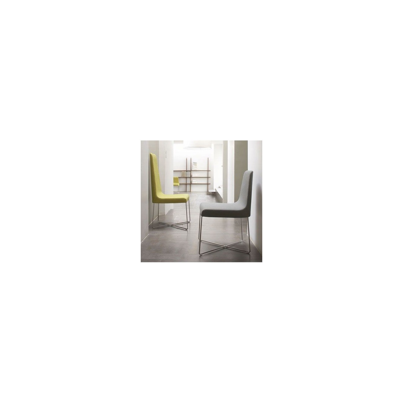 LIGNE ROSET SO SEDIA CON SCHIENALE BASSO