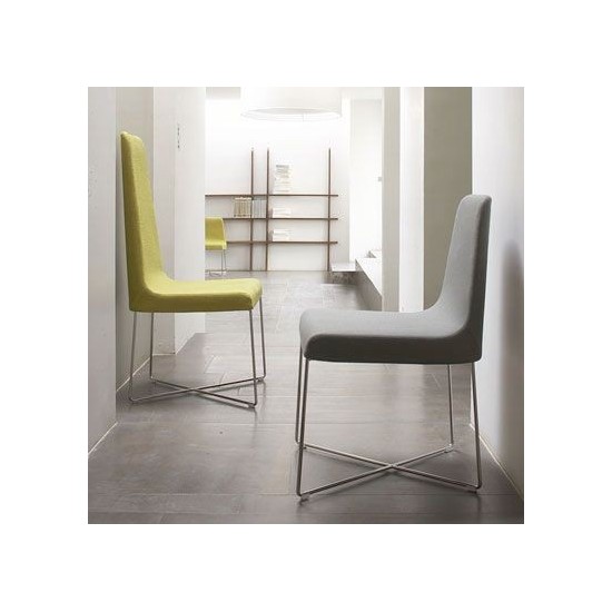 LIGNE ROSET SO SEDIA CON SCHIENALE BASSO