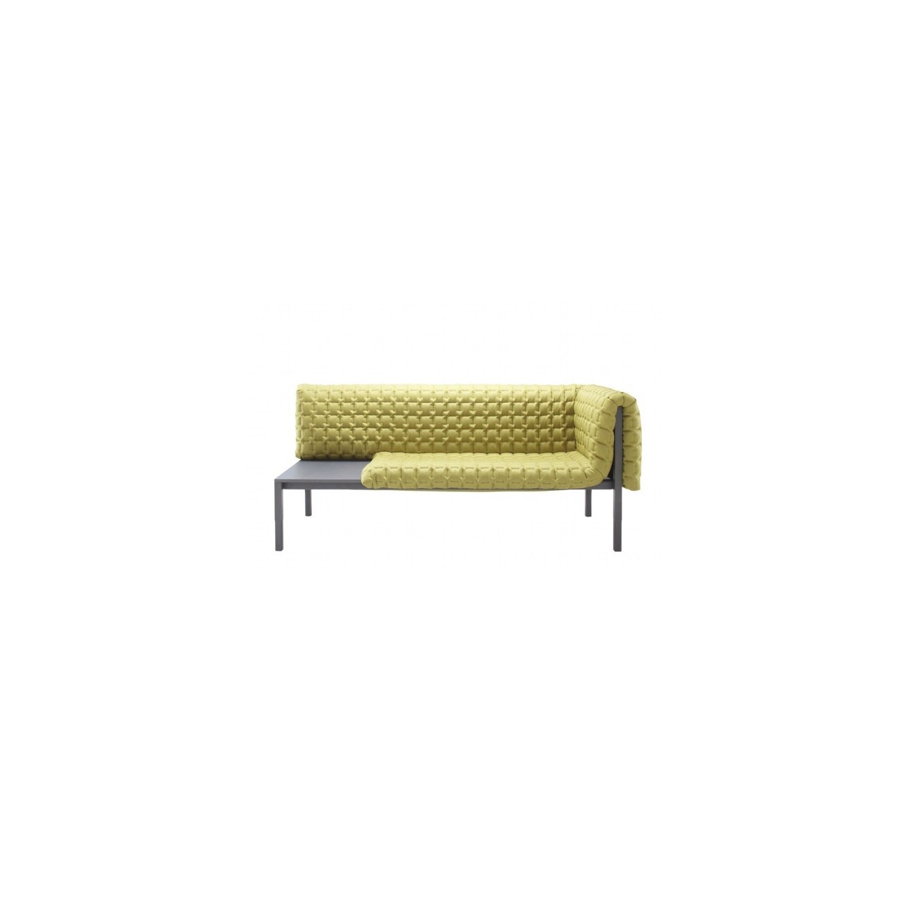 LIGNE ROSET RUCHE' MERIDIANA DIVANO CON TAVOLINO