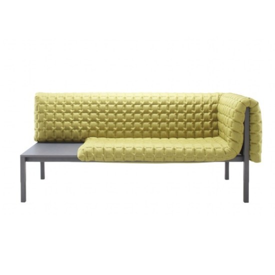LIGNE ROSET RUCHE' MERIDIANA DIVANO CON TAVOLINO