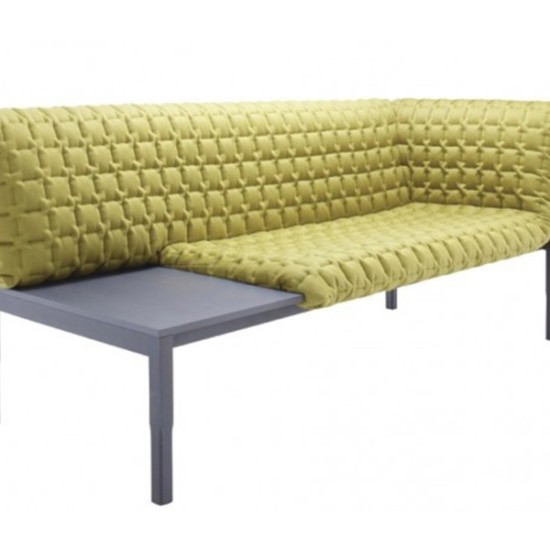 LIGNE ROSET RUCHE' MERIDIANA DIVANO CON TAVOLINO