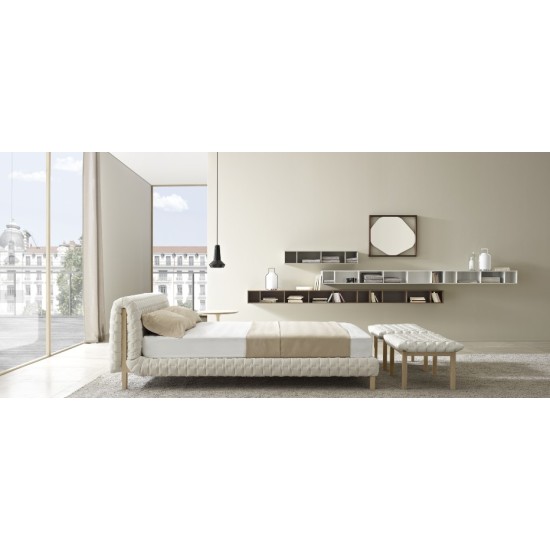 LIGNE ROSET RUCHE' LETTO TESTATA BASSA