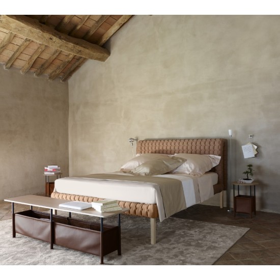 LIGNE ROSET RUCHE' LETTO TESTATA ALTA