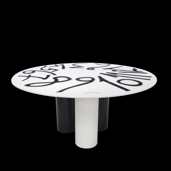 CLETO MUNARI TAVOLO BLACK NUMBERS