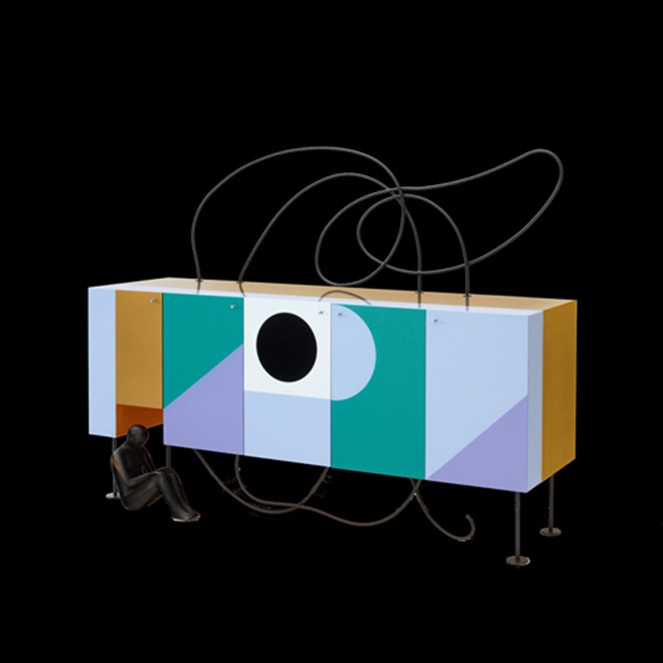 CLETO MUNARI SILENZIOSA CREDENZA