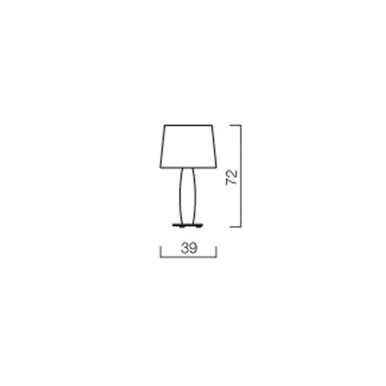 BAROVIER & TOSO TWINS LAMPADA