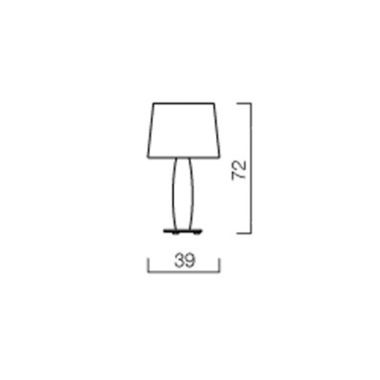 BAROVIER & TOSO TWINS LAMPADA