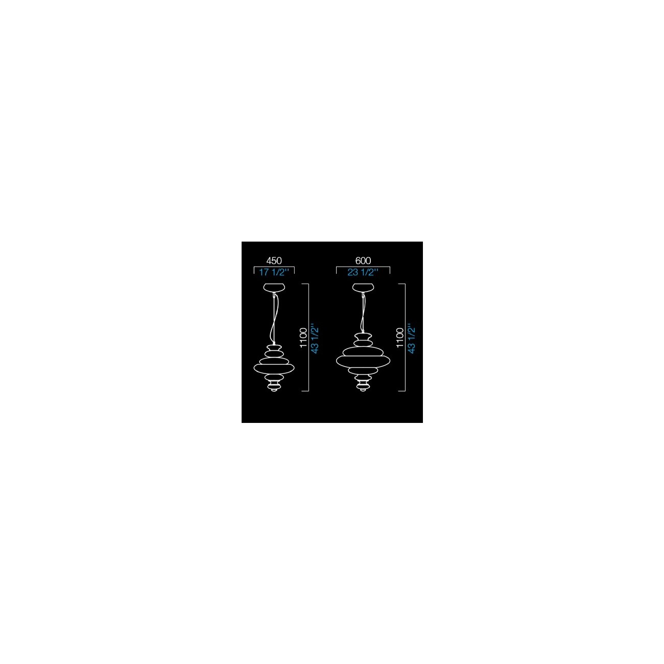 BAROVIER & TOSO PIGALLE SOSPENSIONE