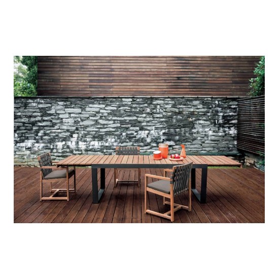 RODA SPINNAKER TAVOLO ALLUNGABILE SMOKE