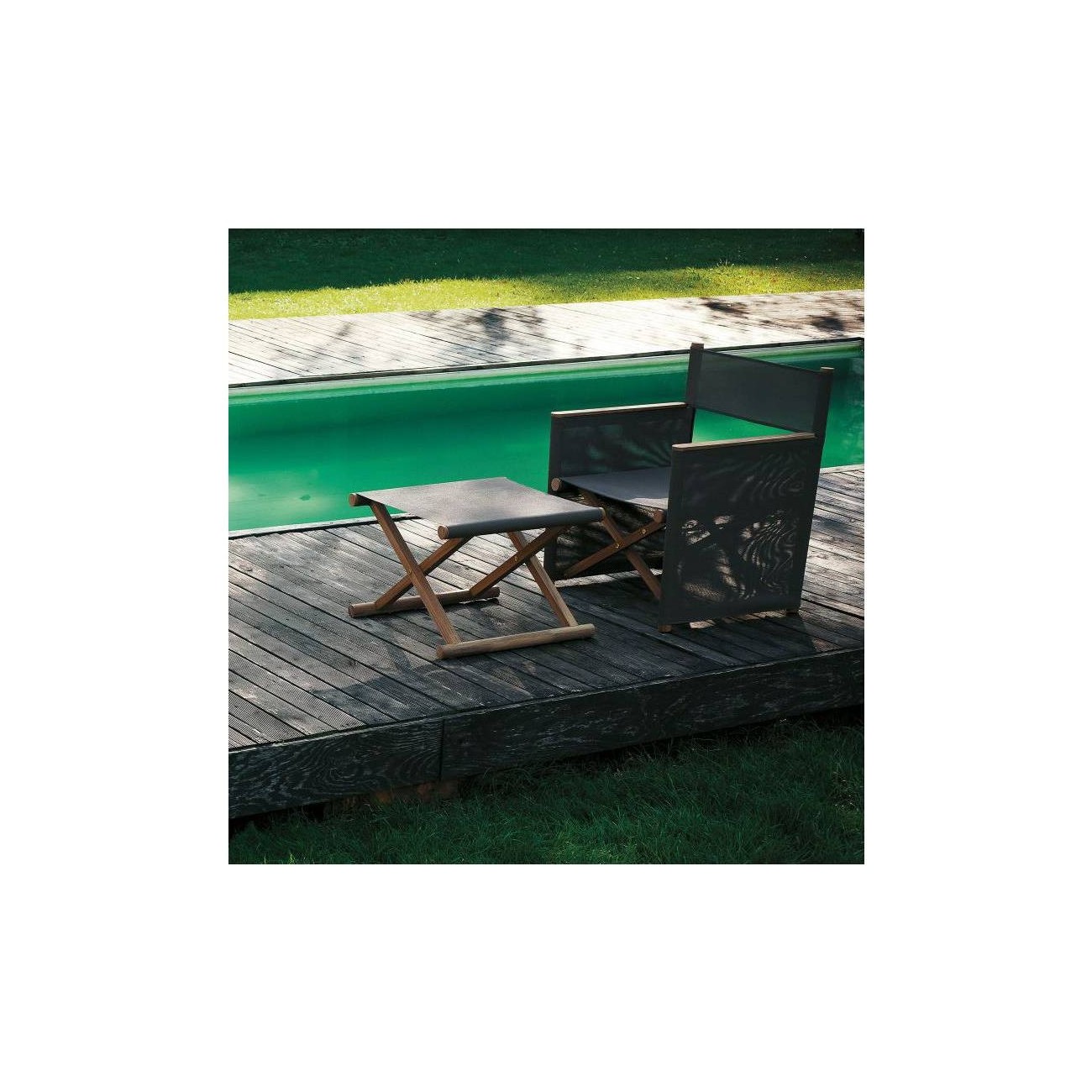 RODA SGABELLO PIEGHEVOLE ORSON IN TEAK