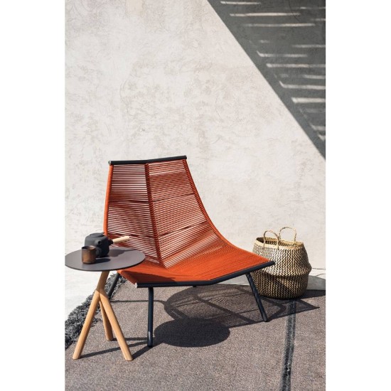 RODA POLTRONA CON SCHIENALE ALTO OUTDOOR LAZE 002