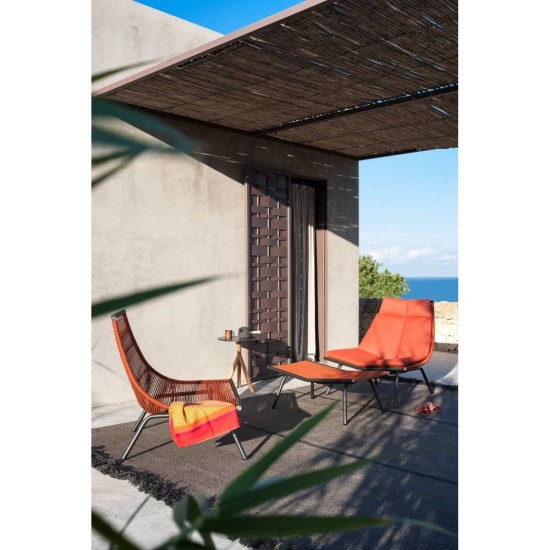 RODA POLTRONA CON SCHIENALE ALTO OUTDOOR LAZE 002