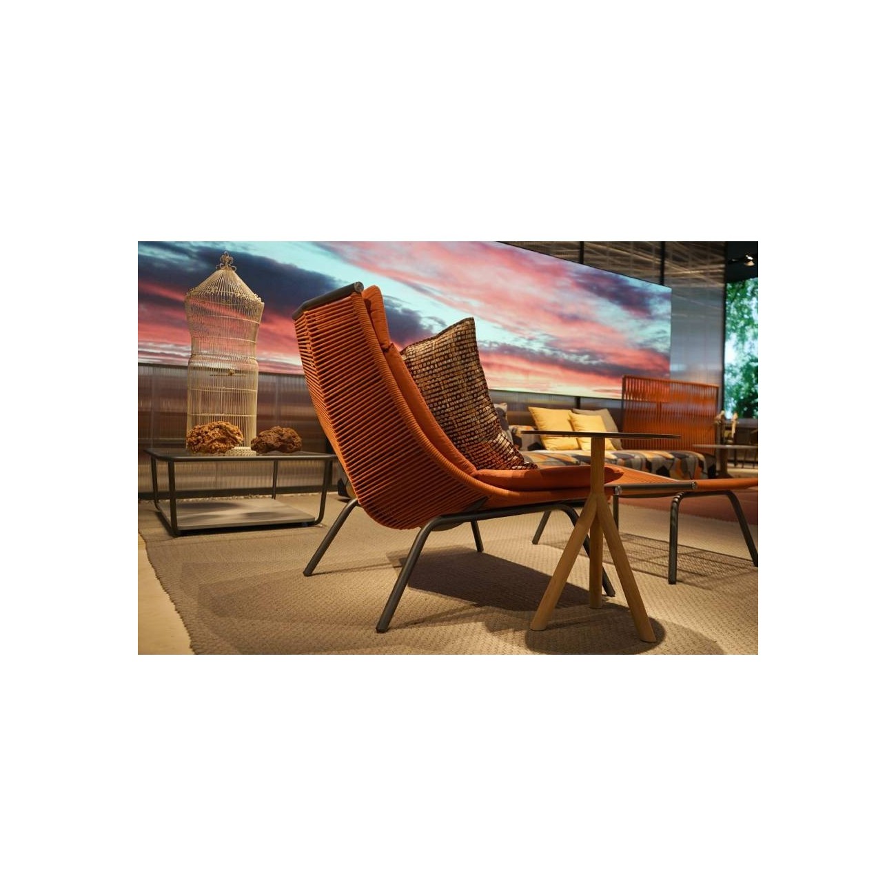 RODA POLTRONA CON SCHIENALE ALTO OUTDOOR LAZE 002