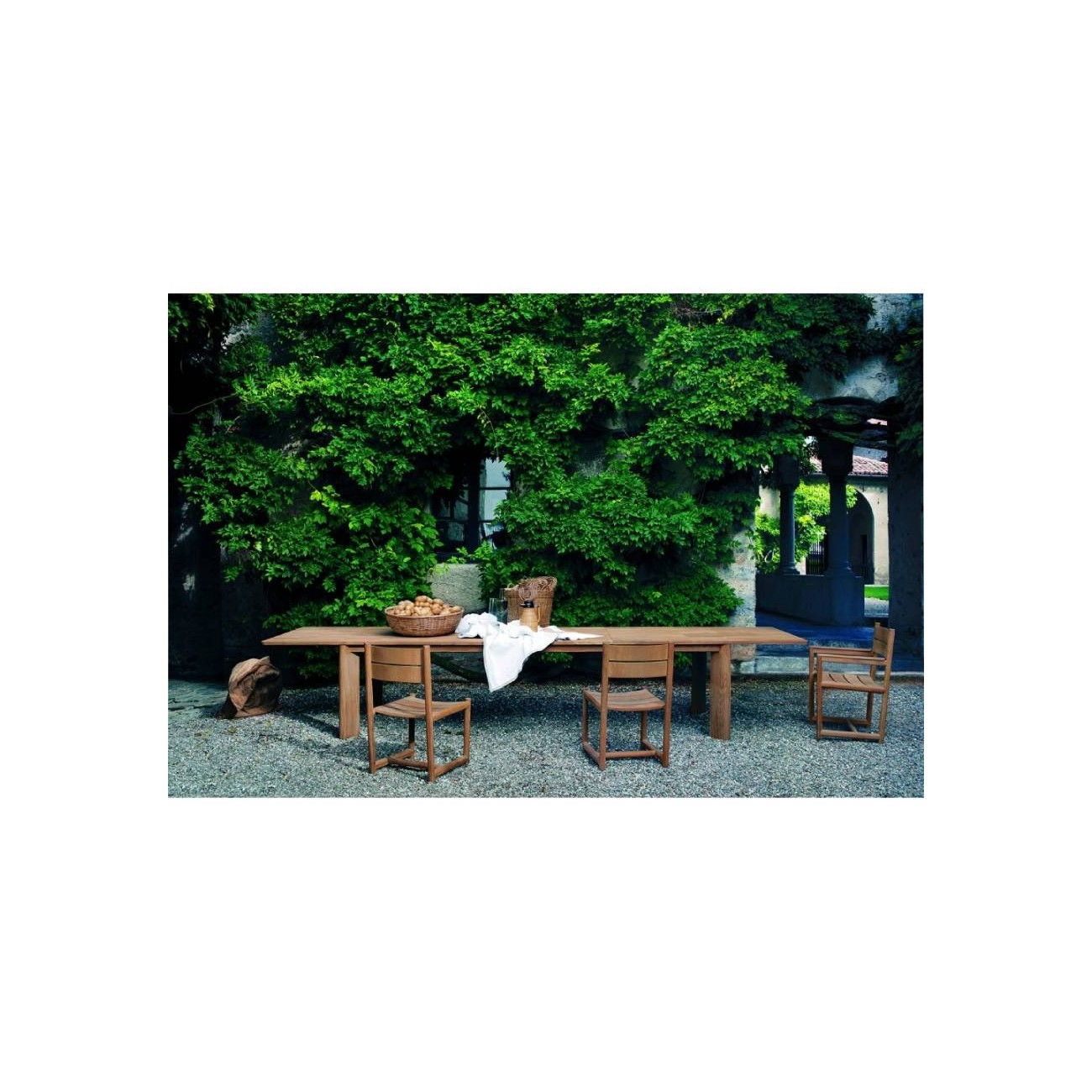 RODA TAVOLO TEAK ALLUNGABILE BRICK 001