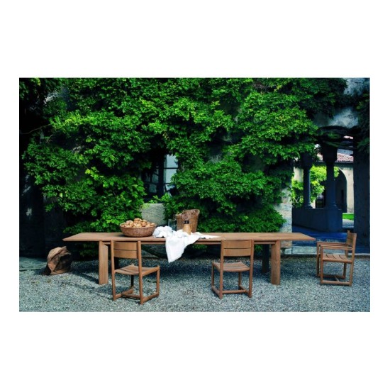 RODA TAVOLO TEAK ALLUNGABILE BRICK 001