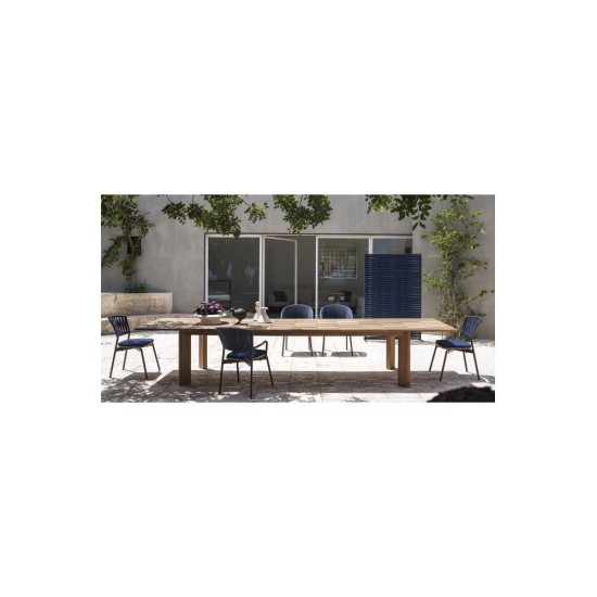 RODA TAVOLO TEAK ALLUNGABILE BRICK 001