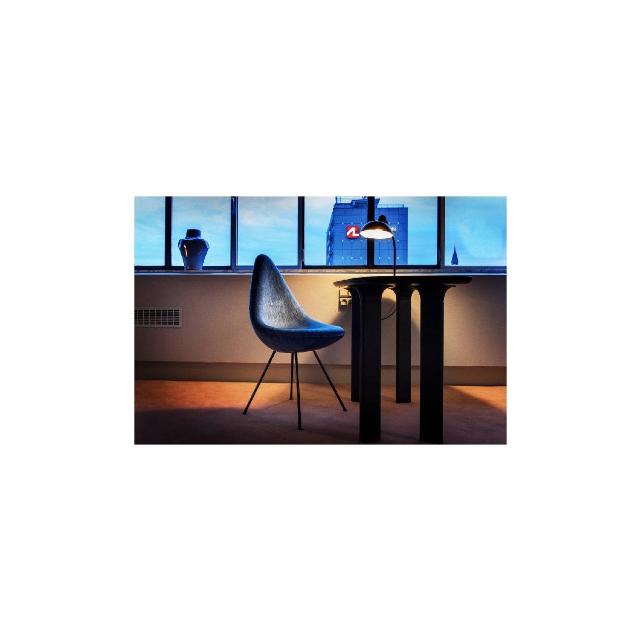 FRITZ HANSEN SEDIA IN PLASTICA RIN