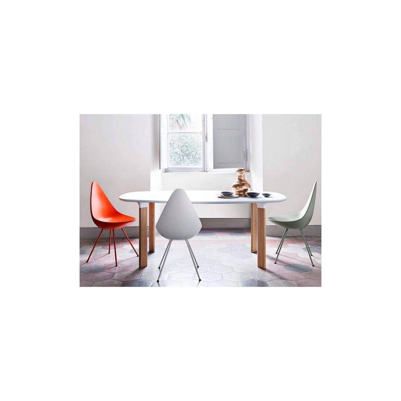 FRITZ HANSEN TAVOLO IN LEGNO ANALOG JH83